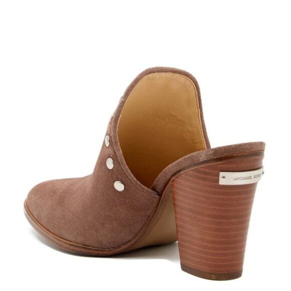 Michael Kors || "Louise" Suede Mules - Picture 2 of 6